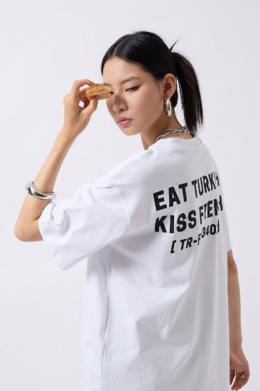 Turkish Sırt Baskılı Oversize T-Shirt resmi